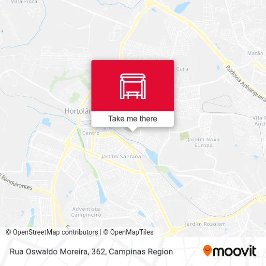 Rua Oswaldo Moreira, 362 map