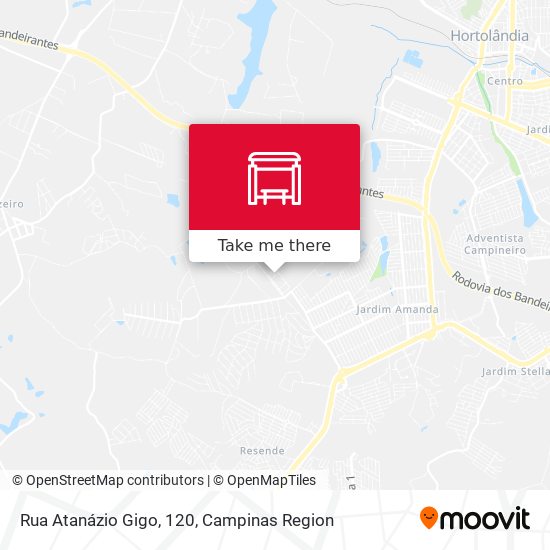 Rua Atanázio Gigo, 120 map