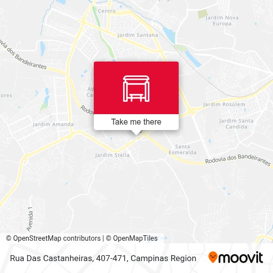 Rua Das Castanheiras, 407-471 map