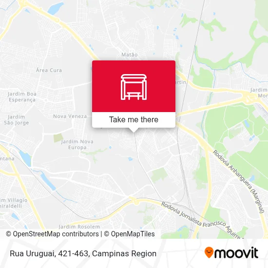 Rua Uruguai, 421-463 map