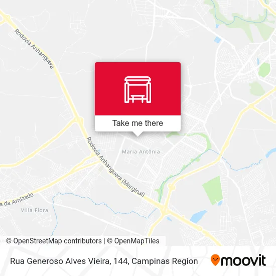 Rua Generoso Alves Vieira, 144 map