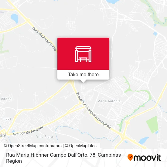Rua Maria Hibnner Campo Dall'Orto, 78 map