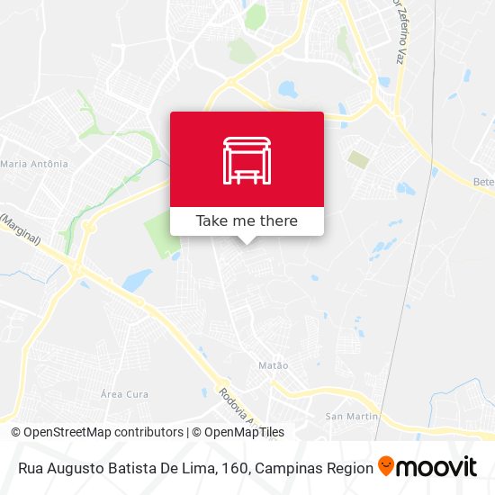 Rua Augusto Batista De Lima, 160 map