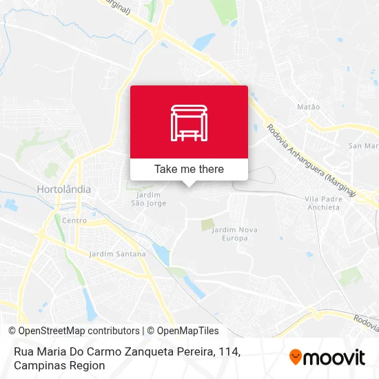 Rua Maria Do Carmo Zanqueta Pereira, 114 map