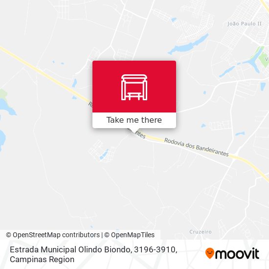 Estrada Municipal Olindo Biondo, 3196-3910 map
