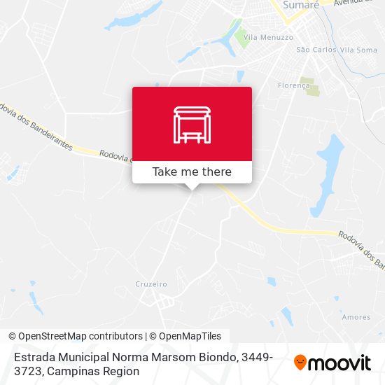Estrada Municipal Norma Marsom Biondo, 3449-3723 map