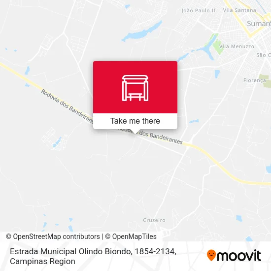 Estrada Municipal Olindo Biondo, 1854-2134 map