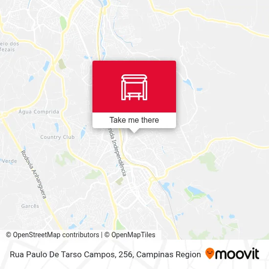 Rua Paulo De Tarso Campos, 256 map