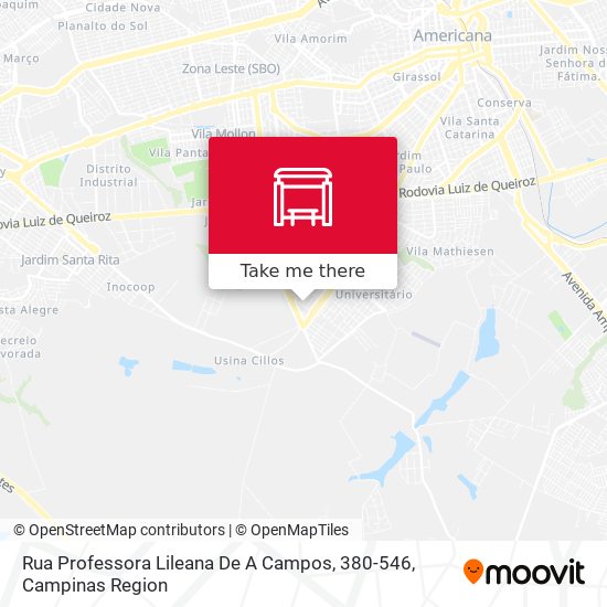 Rua Professora Lileana De A Campos, 380-546 map