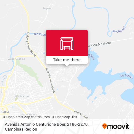 Avenida Antônio Centurione Bôer, 2186-2270 map