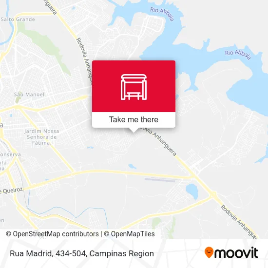 Rua Madrid, 434-504 map