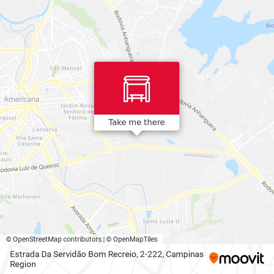 Estrada Da Servidão Bom Recreio, 2-222 map