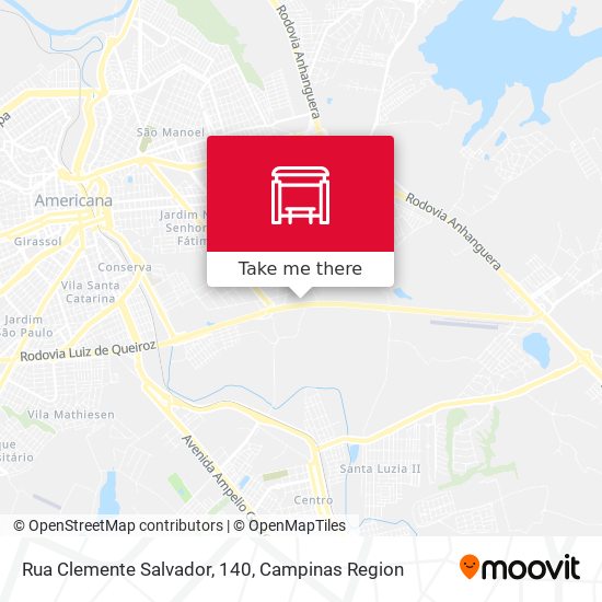 Rua Clemente Salvador, 140 map