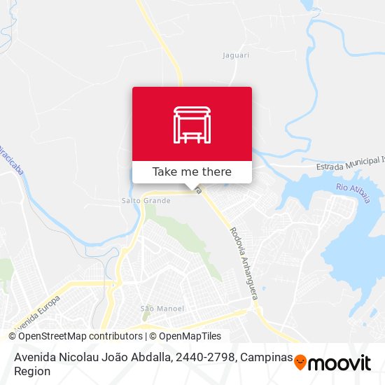 Avenida Nicolau João Abdalla, 2440-2798 map