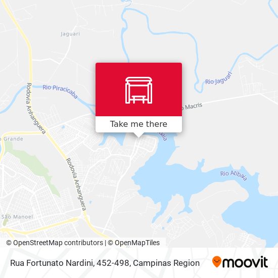 Rua Fortunato Nardini, 452-498 map