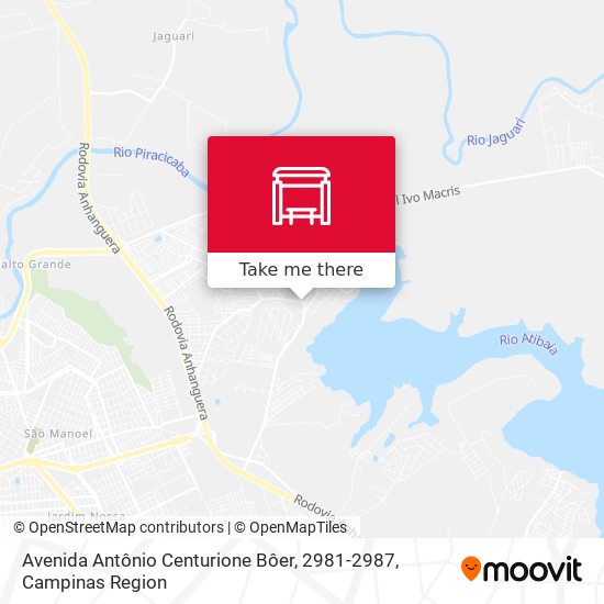 Avenida Antônio Centurione Bôer, 2981-2987 map