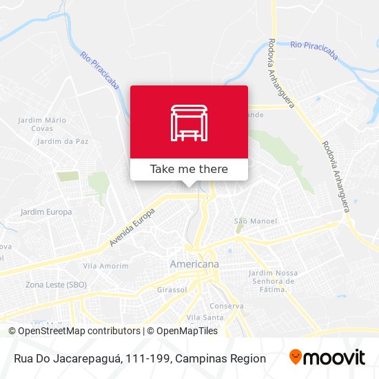 Rua Do Jacarepaguá, 111-199 map