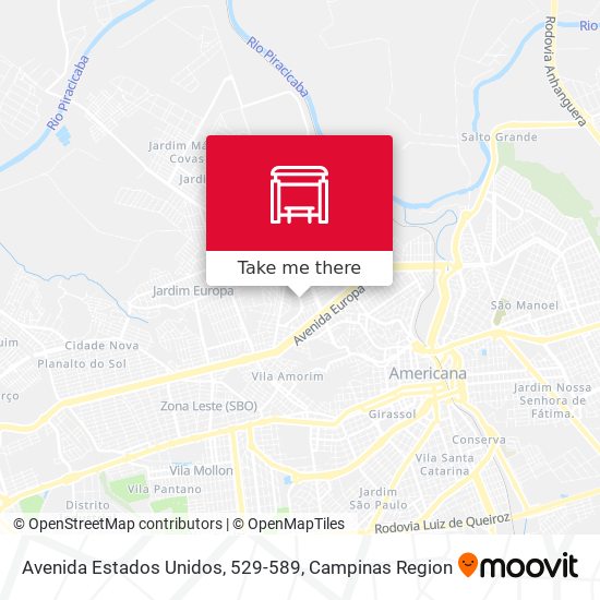 Avenida Estados Unidos, 529-589 map