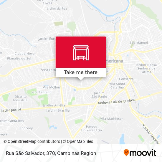 Mapa Rua São Salvador, 370