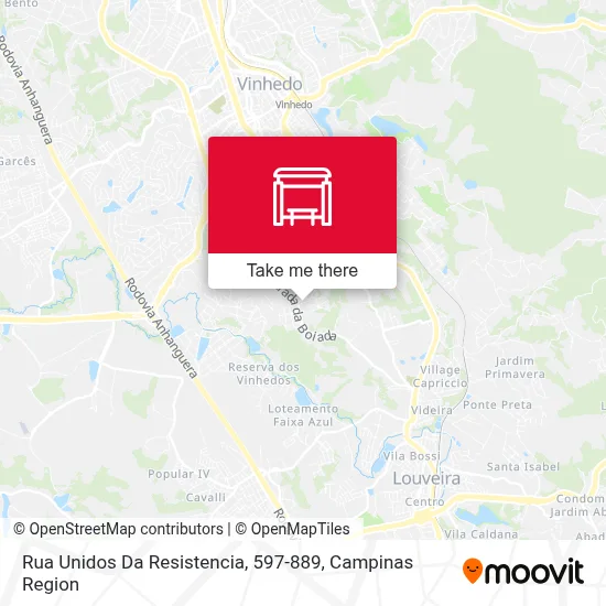 Rua Unidos Da Resistencia, 597-889 map