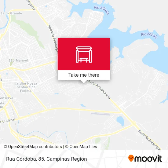 Rua Córdoba, 85 map