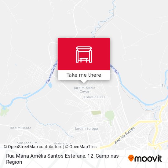 Rua Maria Amélia Santos Estéfane, 12 map