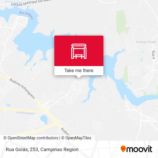 Rua Goiás, 253 map