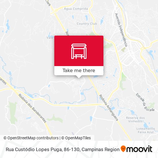 Rua Custódio Lopes Puga, 86-130 map