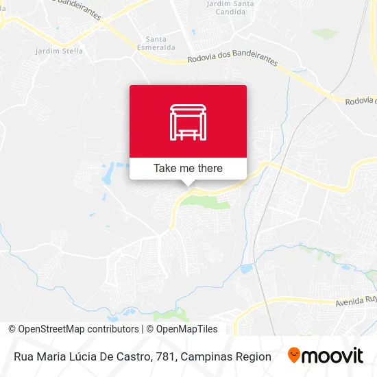 Rua Maria Lúcia De Castro, 781 map