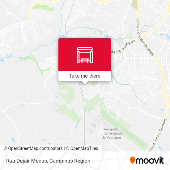 Rua Dejair Menas map