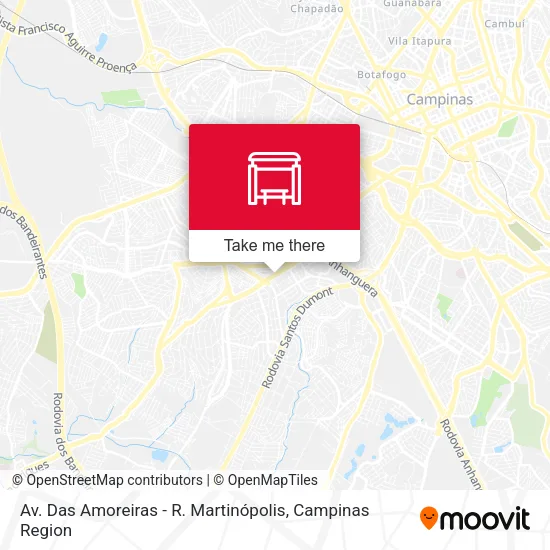 Av. Das Amoreiras - R. Martinópolis map