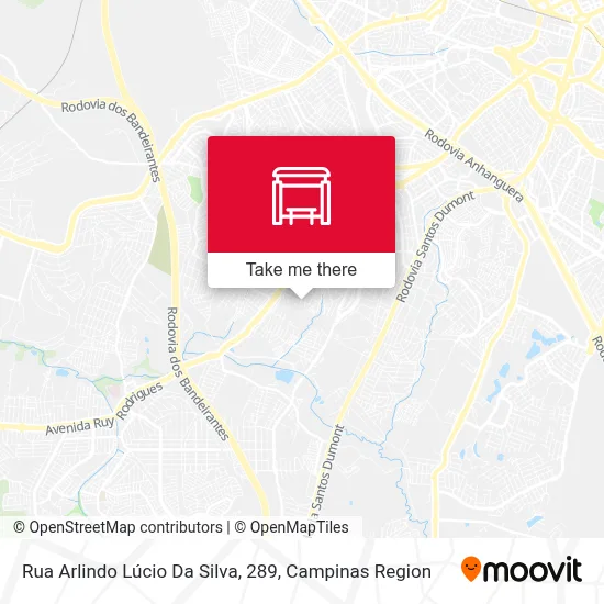 Rua Arlindo Lúcio Da Silva, 289 map