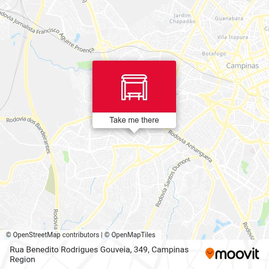 Rua Benedito Rodrigues Gouveia, 349 map