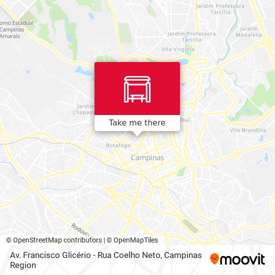 Av. Francisco Glicério - Rua Coelho Neto map