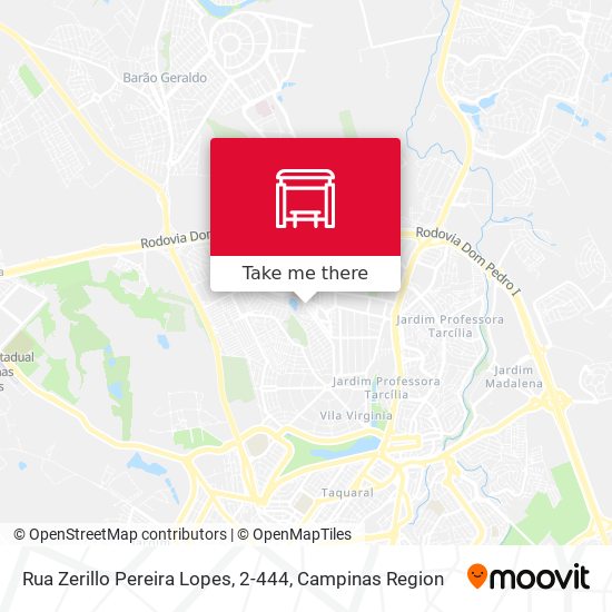 Rua Zerillo Pereira Lopes, 2-444 map