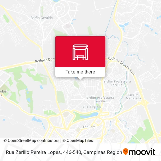 Rua Zerillo Pereira Lopes, 446-540 map