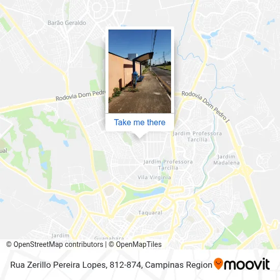 Rua Zerillo Pereira Lopes, 812-874 map