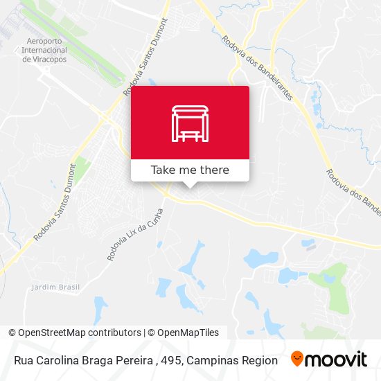 Mapa Rua Carolina Braga Pereira , 495