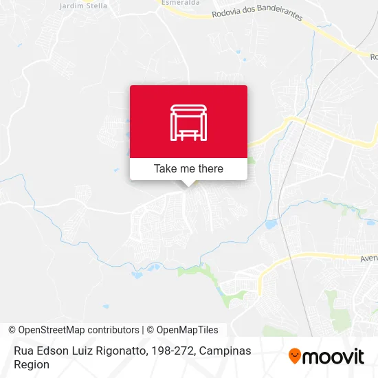 Rua Edson Luiz Rigonatto, 198-272 map