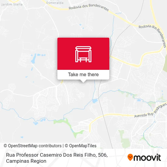 Rua Professor Casemiro Dos Reis Filho, 506 map