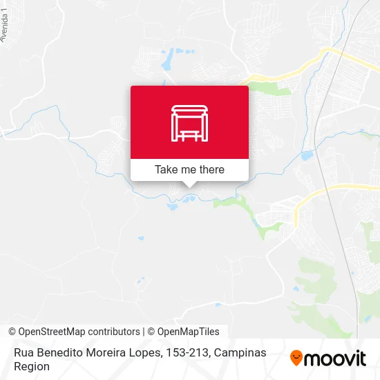 Rua Benedito Moreira Lopes, 153-213 map