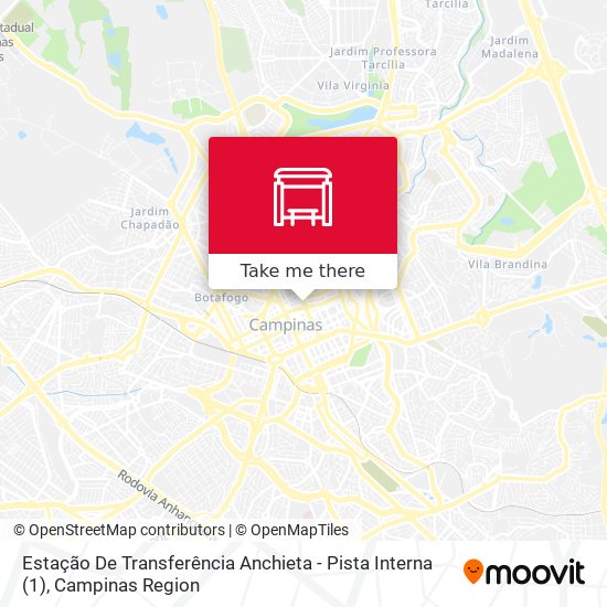 Estação De Transferência Anchieta - Pista Interna (1) map