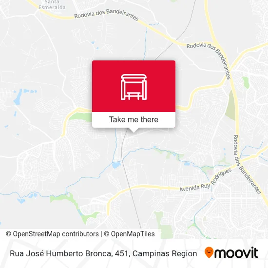 Rua José Humberto Bronca, 451 map
