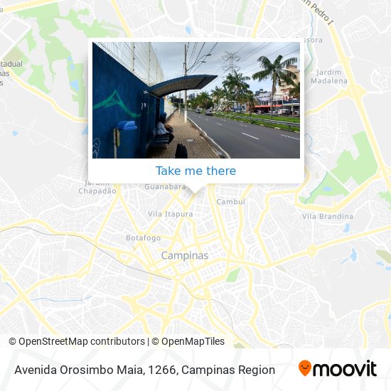 Avenida Orosimbo Maia, 1266 map