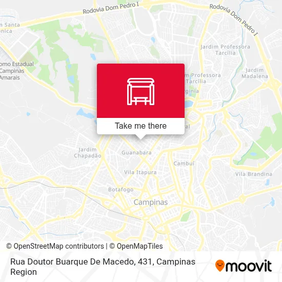 Rua Doutor Buarque De Macedo, 431 map