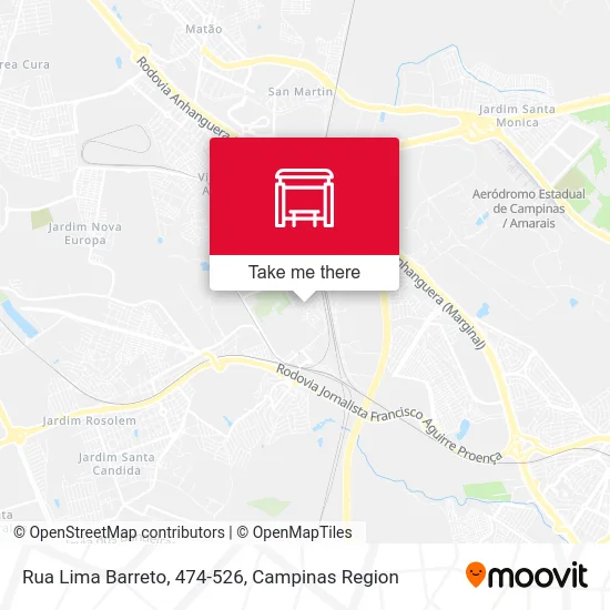 Rua Lima Barreto, 474-526 map