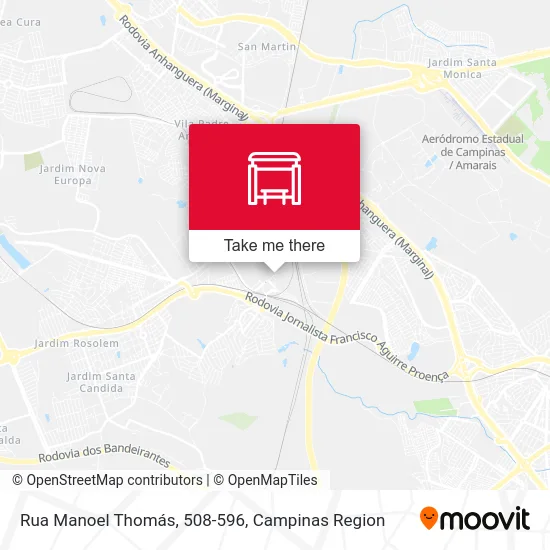 Rua Manoel Thomás, 508-596 map