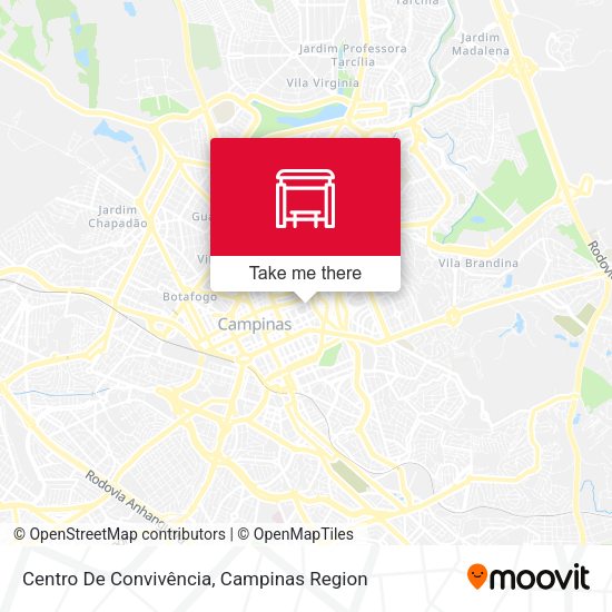 Centro De Convivência map