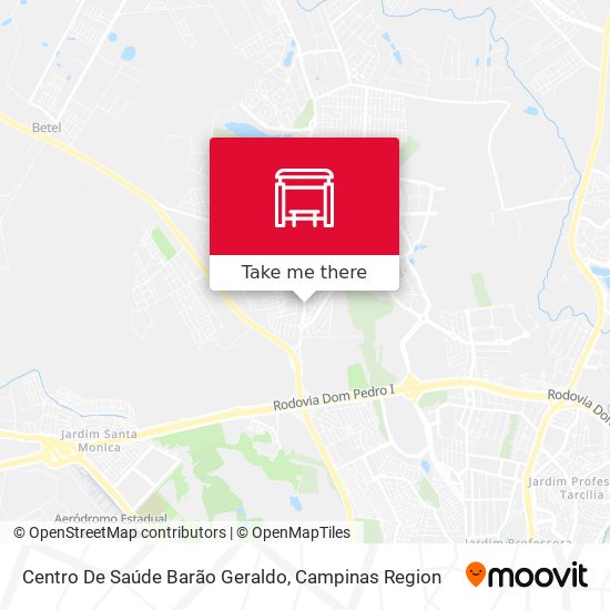 Centro De Saúde Barão Geraldo map