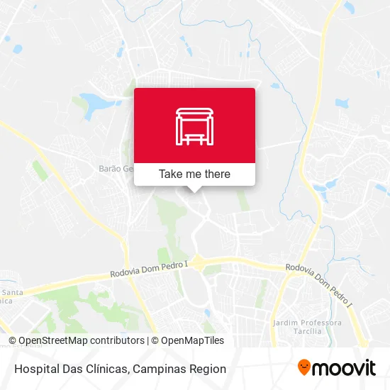 Hospital Das Clínicas map